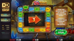 5k Gold Mine Dream Drop Bonus