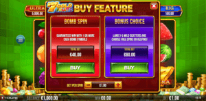 7 Gold Fruits Bomb Bonus Buy