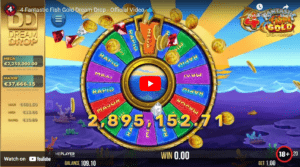 4 Fantastic Fish Gold Dream Drop