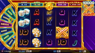 10,000 X Gold Boosting Fortunes Screenshot