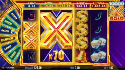 10,000 X Gold Stack Xpend Screenshot