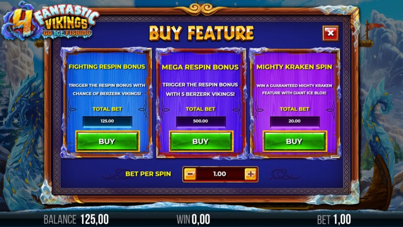 BUY FEATURE SCREENSHOT