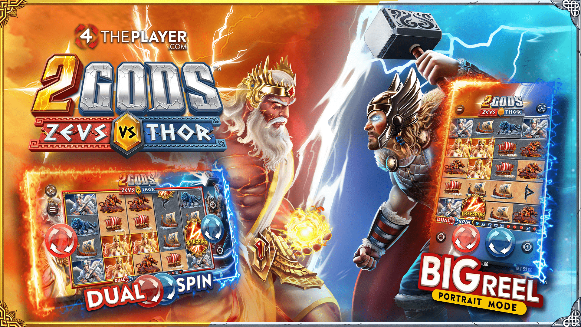 2 Gods Zeus vs Thor