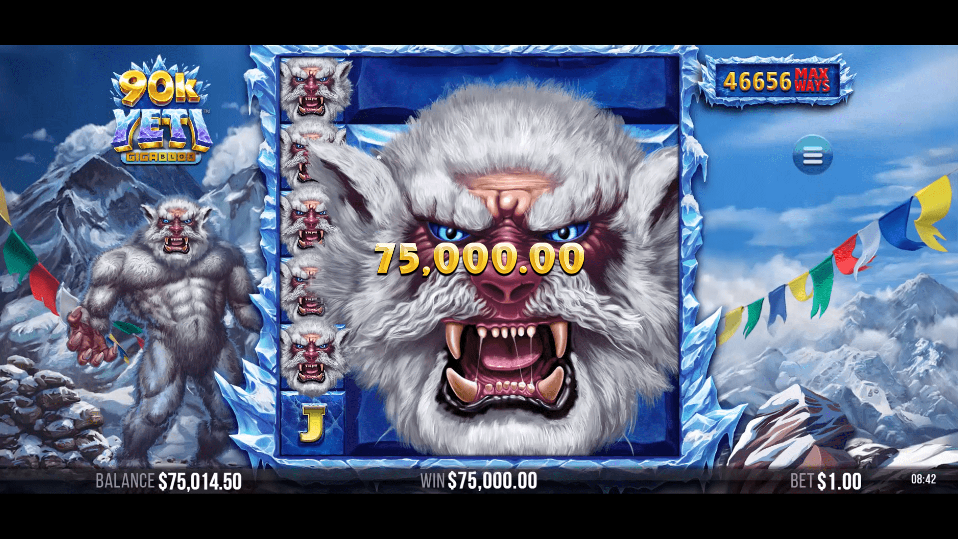 90k Yeti Gigablox 75k Win